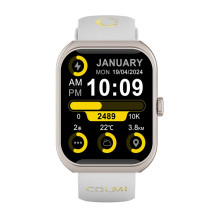 Išmanusis laikrodis - Colmi P86 1.93" AMOLED, širdies ritmo monitorius, "Bluetooth" skambinimas, auksinė