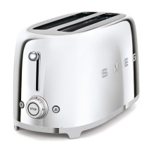 Tosterių - SMEG TSF02SSEU 2X4 Extra Wide Slots 6 Browning Levels Chrome