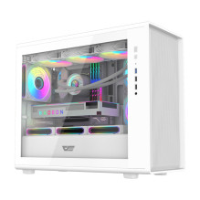 Kompiuterio korpusas - Darkflash DB460M M-ATX / ITX, 420mm GPU, 174mm CPU aušintuvas, Baltas Kompiuterio korpusas - Darkflash DB460M M-ATX / ITX, 420mm GPU, 174mm CPU aušintuvas, Baltas
