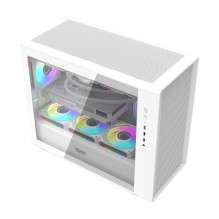 Kompiuterio korpusas - Darkflash DB460M M-ATX / ITX, 420mm GPU, 174mm CPU aušintuvas, Baltas Kompiuterio korpusas - Darkflash DB460M M-ATX / ITX, 420mm GPU, 174mm CPU aušintuvas, Baltas