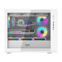 Kompiuterio korpusas - Darkflash DB460M M-ATX / ITX, 420mm GPU, 174mm CPU aušintuvas, Baltas Kompiuterio korpusas - Darkflash DB460M M-ATX / ITX, 420mm GPU, 174mm CPU aušintuvas, Baltas