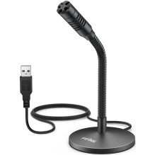 USB mikrofonas - Fifine K050 USB Kondensatorinis, Kardioidinis, 50 Hz iki 17 kHz