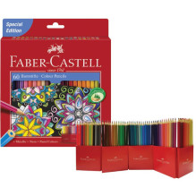 Biuro reikmenys - Faber Castell FC-111260 12 vnt. spalvingų raštinės reikmenų rinkinys Biuro reikmenys - Faber Castell FC-111260 12 vnt. spalvingų raštinės reikmenų rinkinys