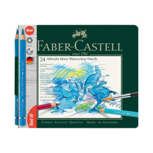 Akvareliniai pieštukai - Faber Castell Albrecht Dürer Akvareliniai Pieštukai, Šviesai Atsparūs, 12 Vnt Akvareliniai pieštukai - Faber Castell Albrecht Dürer Akvareliniai Pieštukai, Šviesai Atsparūs, 12 Vnt