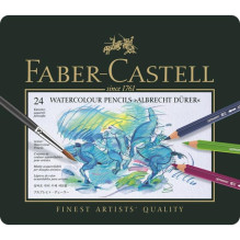 Akvareliniai pieštukai - Faber Castell Albrecht Dürer Akvareliniai Pieštukai, Šviesai Atsparūs, 12 Vnt Akvareliniai pieštukai - Faber Castell Albrecht Dürer Akvareliniai Pieštukai, Šviesai Atsparūs, 12 Vnt