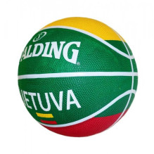 Krepšinio kamuolys SPALDING LIETUVA 83428Z, 7 dydis Krepšinio kamuolys SPALDING LIETUVA 83428Z, 7 dydis