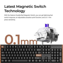 Keyboard Keychron k10 he special , EN, white Keyboard Keychron k10 he special , EN, white