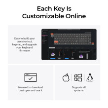 Keyboard Keychron k10 he special , EN, white Keyboard Keychron k10 he special , EN, white