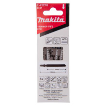 Jigsaw blade set Makita E-22218, 5 pcs. Jigsaw blade set Makita E-22218, 5 pcs.
