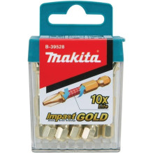 Screwdriver bits Makita B-39540, PZ2-50 mm, 10 pcs. Screwdriver bits Makita B-39540, PZ2-50 mm, 10 pcs.