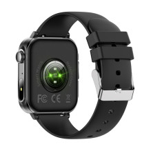 Išmanusis laikrodis - Colmi P80, 1.83 colio HD Jutiklinis ekranas, Bluetooth Skambučiai, Sveikatos Stebėjimas Juodas