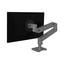 Monitoriaus laikiklis - Ergotron LX Pro, Reguliuojamas pasvirimas / sukimas, Kabelių valdymas, Pilka Monitoriaus laikiklis - Ergotron LX Pro, Reguliuojamas pasvirimas / sukimas, Kabelių valdymas, Pilka