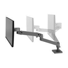 Monitoriaus laikiklis - Ergotron LX Pro, Reguliuojamas pasvirimas / sukimas, Kabelių valdymas, Pilka Monitoriaus laikiklis - Ergotron LX Pro, Reguliuojamas pasvirimas / sukimas, Kabelių valdymas, Pilka