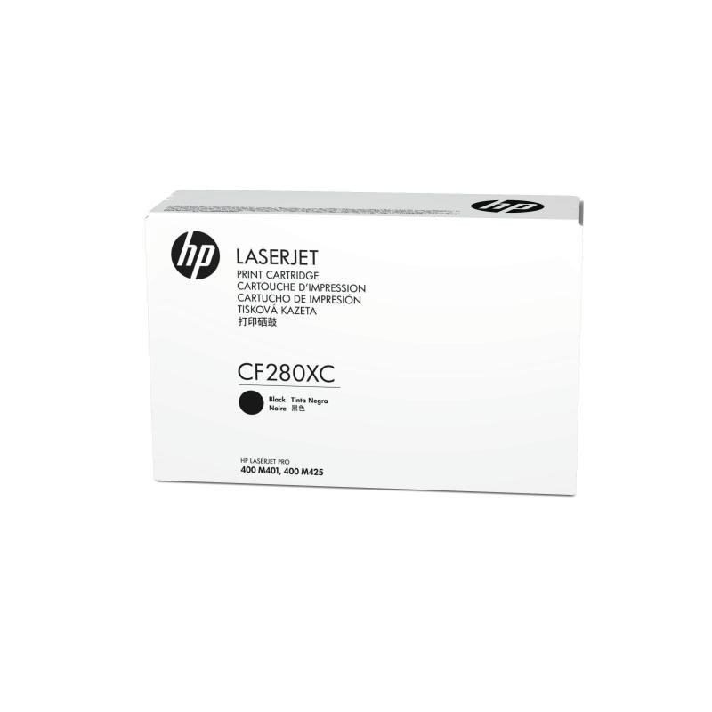 Tonerio kasetė - HP 80X Didelio našumo juoda CF280XC 5,550 puslapių