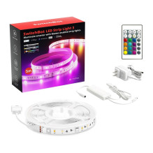 Išmanusis LED Juostos Apšvietimas - SwitchBot Smart LED Strip 3, 5 m, 16 Milijonų Spalvų, Reguliuojamas Išmanusis LED Juostos Apšvietimas - SwitchBot Smart LED Strip 3, 5 m, 16 Milijonų Spalvų, Reguliuojamas