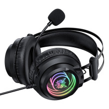 Žaidimų ausinės - ONIKUMA X80 50mm garsiakalbiai, triukšmo slopinimo mikrofonas, dual USB-A / 3,5mm