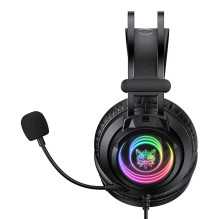 Žaidimų ausinės - ONIKUMA X80 50mm garsiakalbiai, triukšmo slopinimo mikrofonas, dual USB-A / 3,5mm