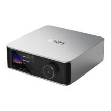 Garso Transliuoklis - WiiM Ultra Silver Hi-Res 4-Core, 121 dB SNR, Wi-Fi, Bluetooth 5.3