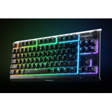 Klaviatūra - STEELSERIES Apex 3 TKL, Švelnūs jungikliai, RGB apšvietimas, Juoda