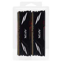 Atminties modulis - AFOX GAMING DDR4 32GB (2x16GB, 3200MHz, CL16, Juoda) Atminties modulis - AFOX GAMING DDR4 32GB (2x16GB, 3200MHz, CL16, Juoda)