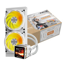 Aušinimo sistema - darkFlash DE240 vandens aušinimo sistema 315W TDP ARGB balta Aušinimo sistema - darkFlash DE240 vandens aušinimo sistema 315W TDP ARGB balta