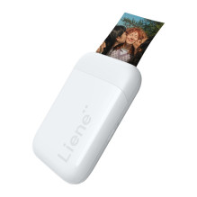 Spausdintuvas - Liene Pearl 2x3" Nešiojamas Foto Spausdintuvas (Bluetooth, 30 atspaudų per įkrovimą, Balta) Spausdintuvas - Liene Pearl 2x3" Nešiojamas Foto Spausdintuvas (Bluetooth, 30 atspaudų per įkrovimą, Balta)