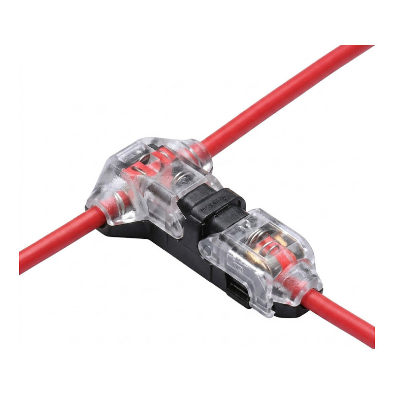 Synergy 21 LED FLEX Strip comp. Easy Connect T shape for 1 line red