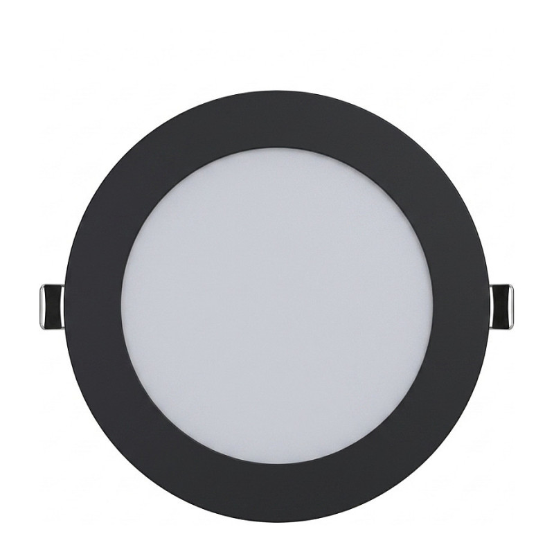 Synergy 21 LED Ultra Slim LED Panel Light V6 9W dual white (CCT) Black 24V