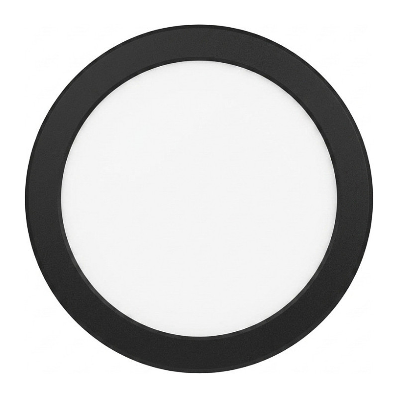 Synergy 21 LED interchangeable frame light panel round 28W black