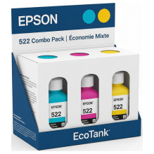 „Epson EcoTank“ rašalo kasečių rinkinys, 30 vnt., 15 vnt. x 1 vnt.