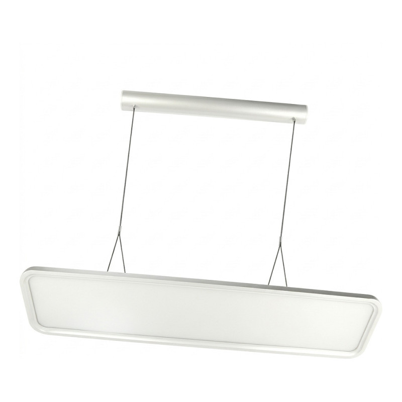 Synergy 21 LED office line pendant panel, white, dimmable
