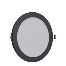 Synergy 21 LED Ultra Slim LED Panel Light V6 20W dual white (CCT) Black 24V