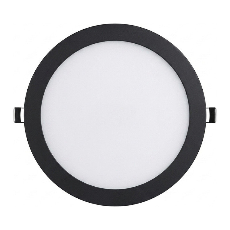 Synergy 21 LED Ultra Slim LED Panel Light V6 18W dual white (CCT) Black 24V