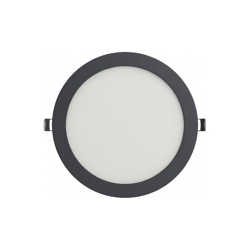 Synergy 21 LED Ultra Slim LED Panel Light V6 24W dual white (CCT) Black 24V