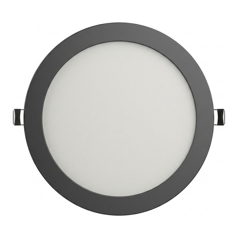 Synergy 21 LED Ultra Slim LED Panel Light V6 20W SWW / WW / NW (3CCT) Black 24V