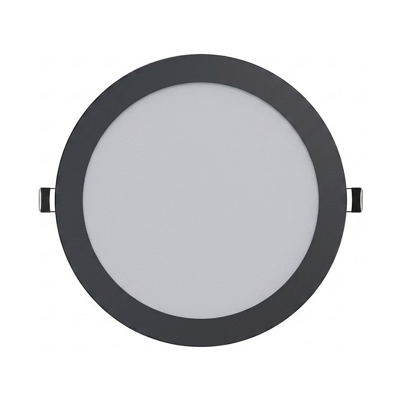 Synergy 21 LED Ultra Slim LED Panel Light V6 24W SWW / WW / NW (3CCT) Black 24V
