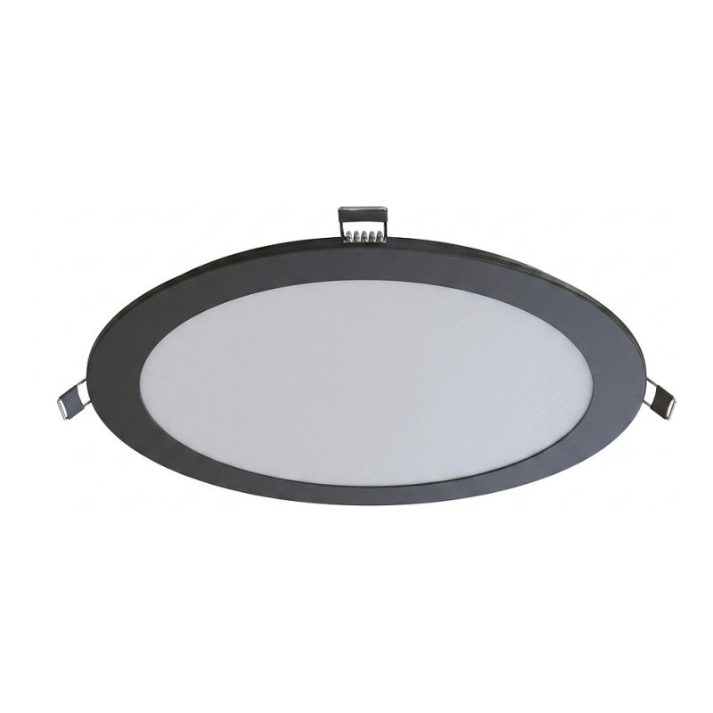 Synergy 21 LED Ultra Slim LED Panel Light V6 15W dual white (CCT) Black 24V