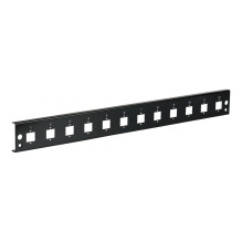EFB priekinis skydelis 12xE2000Duplex, E2000 Compact (RDM) tiesi versija, juodas