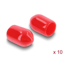 Delock dust cover for SMA socket, 10 pieces, silicone, red Delock dust cover for SMA socket, 10 pieces, silicone, red