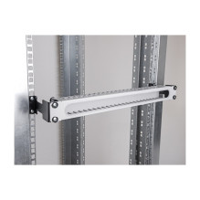 Delock Server Rack Tiefenerweiterung Adapter Montagekit zur Verlängerung der Montagetiefe bis 10 cm 1 HE schwarz Delock Server Rack Tiefenerweiterung Adapter Montagekit zur Verlängerung der Montagetiefe bis 10 cm 1 HE schwarz