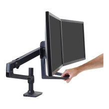 ERGOTRON LX Dual Direct Griff Kit matte schwarz