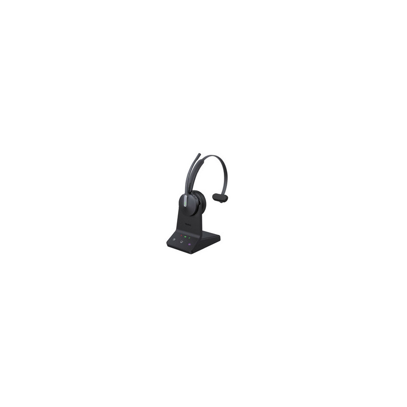 Yealink WH64 Hybrid Mono UC Headset Wireless Head-band Office / Call center Micro-USB Bluetooth Black