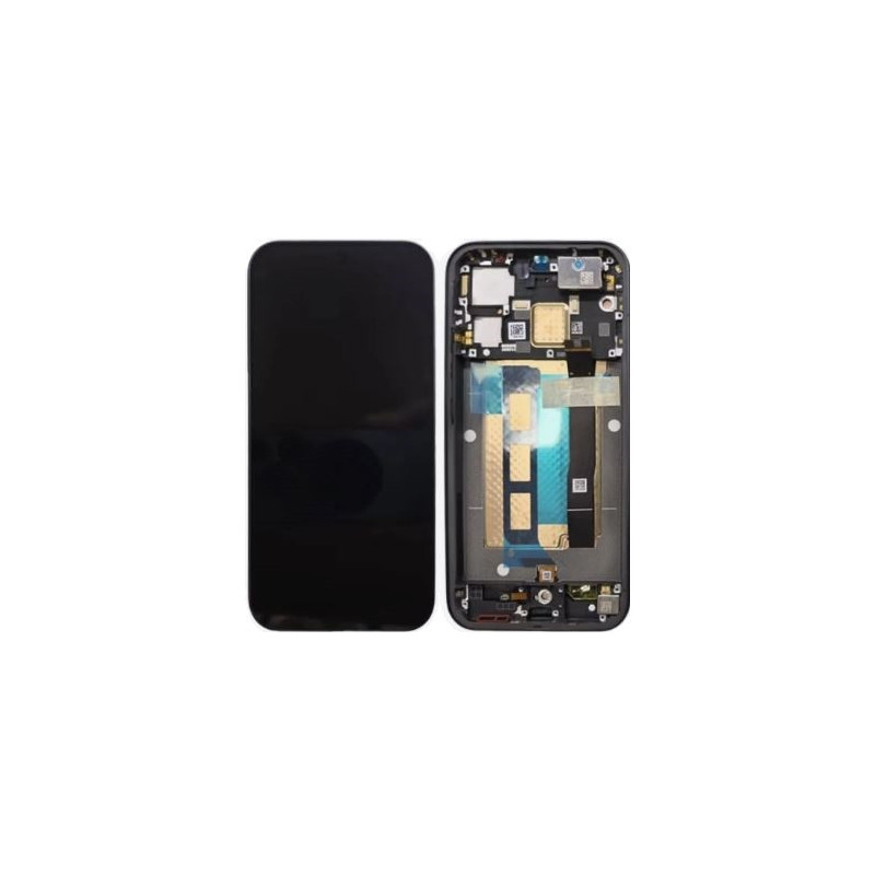 LCD screen Xiaomi Poco F8 Pro 5G with touch screen with frame Black original (service pack)