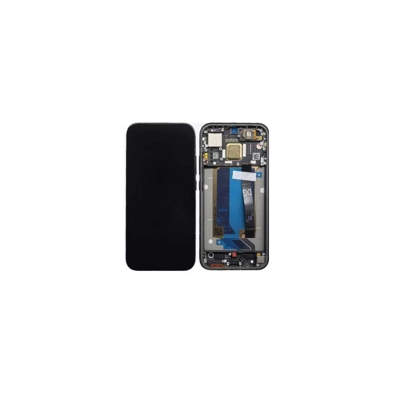 LCD screen Xiaomi Poco X8 Pro 5G with touch screen with frame Black original (service pack)