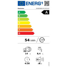Indaplovė ELECTROLUX KL82A505S Indaplovė ELECTROLUX KL82A505S