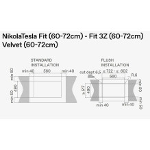 Kaitlentė-gartraukis ELICA NIKOLATESLA FIT RAW BR / A / 72 Kaitlentė-gartraukis ELICA NIKOLATESLA FIT RAW BR / A / 72