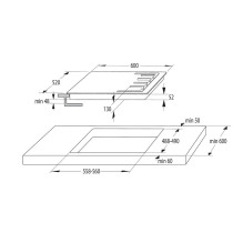 Hob GORENJE GW642AB Hob GORENJE GW642AB