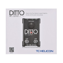 TC Helicon Ditto Mic Looper - mikrofono looperis