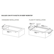 Hob-hood FABER GALILEO SLIM A600 Hob-hood FABER GALILEO SLIM A600