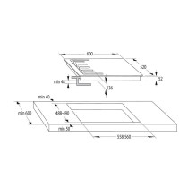 Hob GORENJE GT642SYB Hob GORENJE GT642SYB